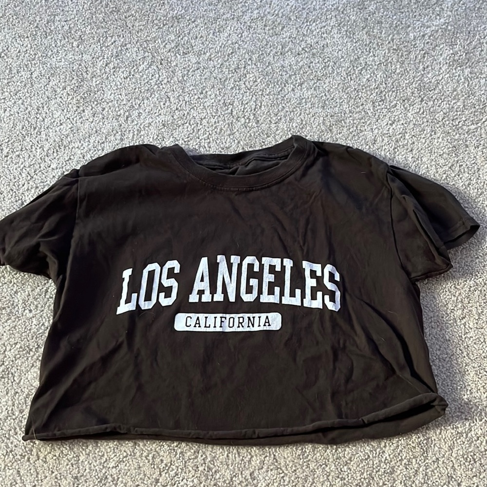 LA, California Cropped T-Shirt